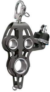 Fiddle Block with Becket, Cam Cleat and Snap Shackle 40-08 UAG